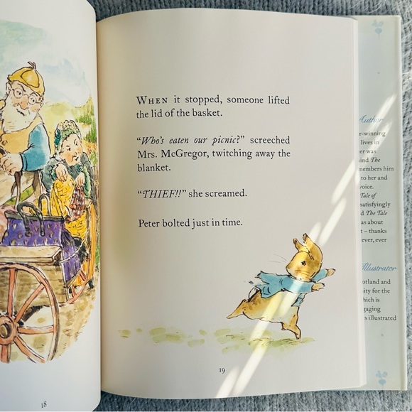 NEW The Further Tale Of Peter Rabbit Emma Thompson Hardcover Book + CD - Picture 6 of 9